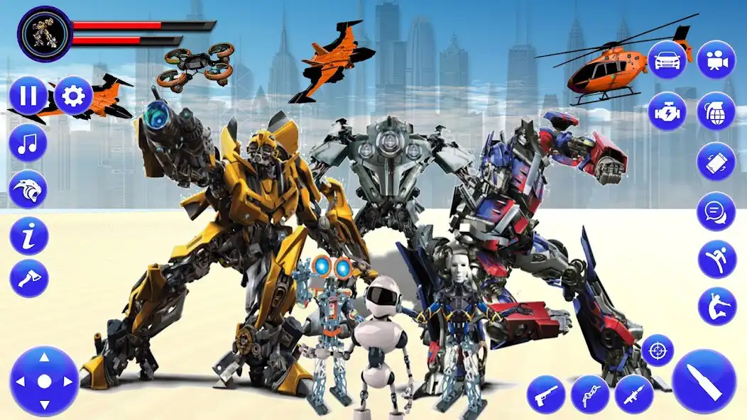 Play 3D Robot Transformer Game  and enjoy 3D Robot Transformer Game with UptoPlay