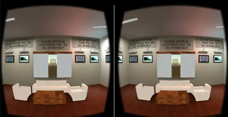 Play 3D Room in Virtual Reality