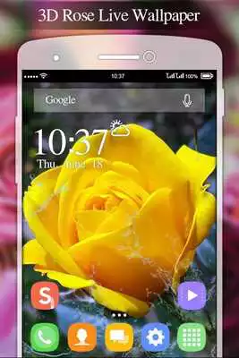 Play 3D Rose Live Wallpaper Play 3D Rose Live Wallpaper