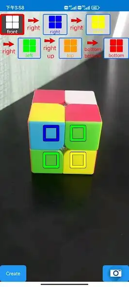 Play 3DRubiksCube Camera Solver 2x2  and enjoy 3DRubiksCube Camera Solver 2x2 with UptoPlay
