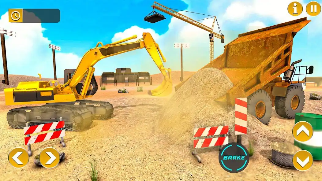 Play 3D Sand Excavator Simulator  and enjoy 3D Sand Excavator Simulator with UptoPlay
