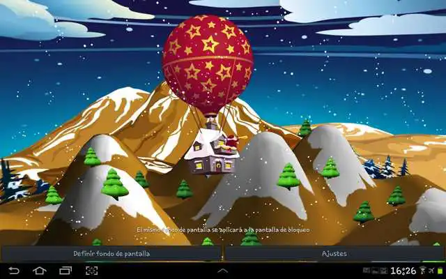 Play 3D Santa Claus Live Wallpaper
