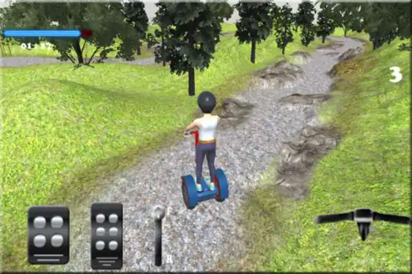 Play 3D Segway Surfer