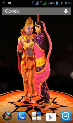 Play 3D Sita Ram Live Wallpaper as an online game 3D Sita Ram Live Wallpaper with UptoPlay