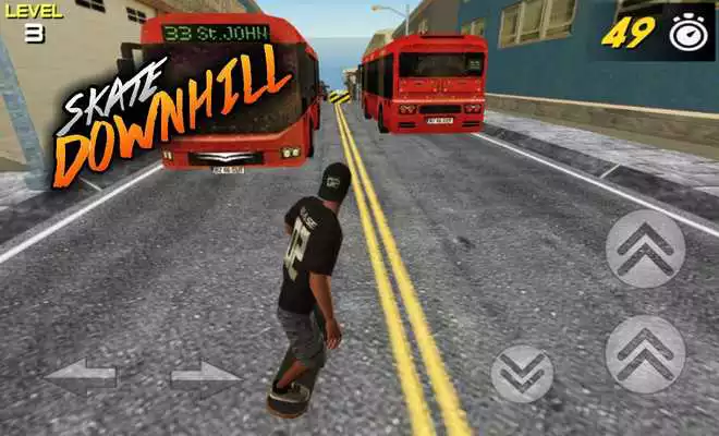 Play 3D Skate DownHill