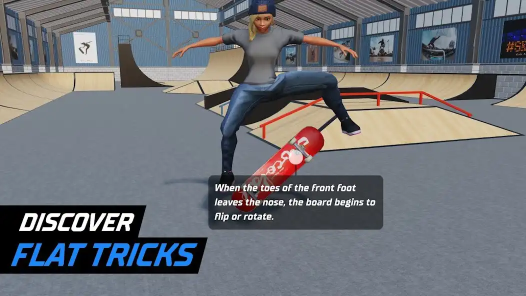 Play 3D Skate Tricks: learn easily  and enjoy 3D Skate Tricks: learn easily with UptoPlay