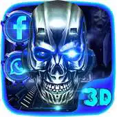 Free play online 3D Skull HD Theme APK