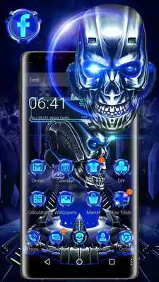 Play 3D Skull HD Theme