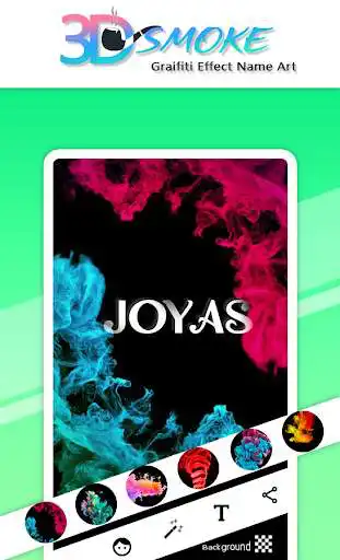 Play 3d Smoke Graffiti Effect Name Art as an online game 3d Smoke Graffiti Effect Name Art with UptoPlay