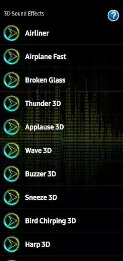 Play 3D SOUND EFFECTS