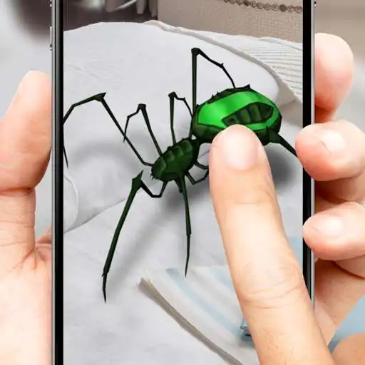 Play 3D spider on a hand simulator prank game APK