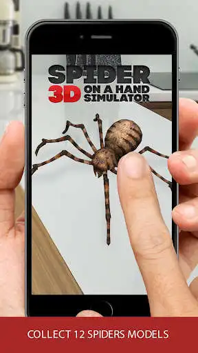 Play 3D spider on a hand simulator prank game  and enjoy 3D spider on a hand simulator prank game with UptoPlay