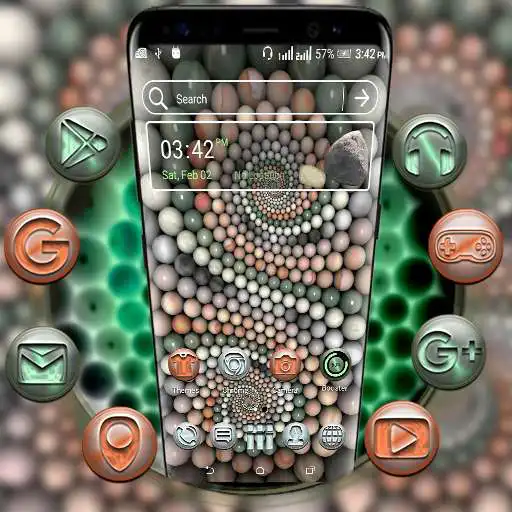 Play 3D Spiral Stones Launcher Theme APK Play 3D Spiral Stones Launcher Theme APK