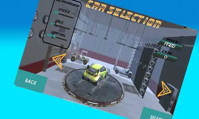 Play 3D Sports Car Mountain Climb
