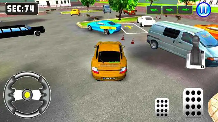 Play 3D Sports Car Parking Game