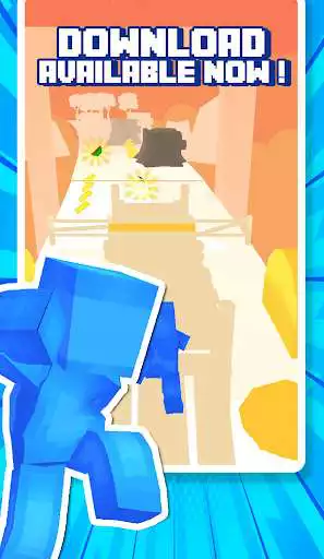 Play 3D Stacky Dash Craft Run as an online game 3D Stacky Dash Craft Run with UptoPlay