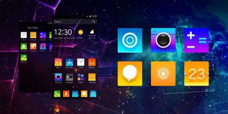 Play 3D Starry Sky Theme