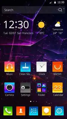 Play 3D Starry Sky Theme