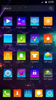 Play 3D Starry Sky Theme