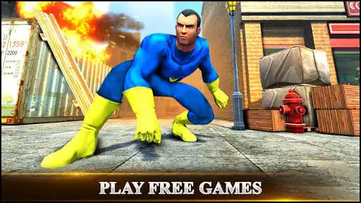 Play 3D Super Hero Fight: Las Vegas Crime City Battle as an online game 3D Super Hero Fight: Las Vegas Crime City Battle with UptoPlay