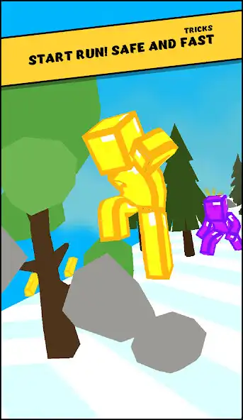 Play 3D Tall Man Run  Race as an online game 3D Tall Man Run  Race with UptoPlay