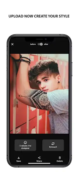 Play 3 D Tattoo On Photo as an online game 3 D Tattoo On Photo with UptoPlay