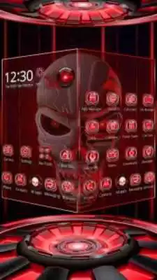Play 3D Tech Blood Skull Theme Play 3D Tech Blood Skull Theme