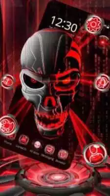 Play 3D Tech Blood Skull Theme Play 3D Tech Blood Skull Theme