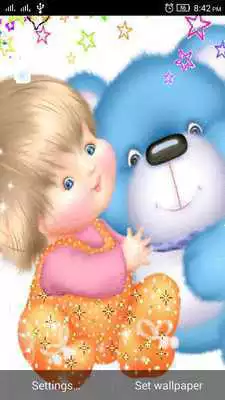 Play 3D Teddy Bear Live Wallpaper