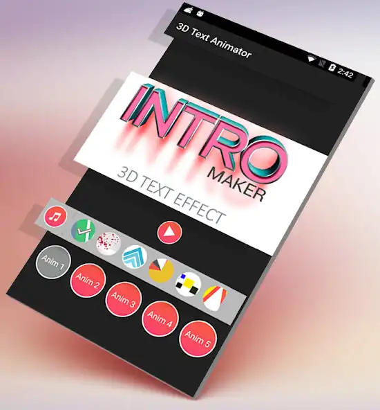 Play 3D Text Animation - Logo Animation, 3D Intro Maker  and enjoy 3D Text Animation - Logo Animation, 3D Intro Maker with UptoPlay