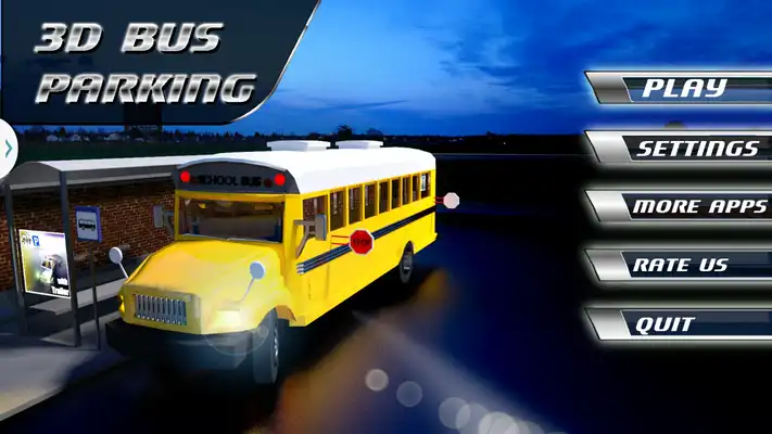 Play 3D The Bus Parking