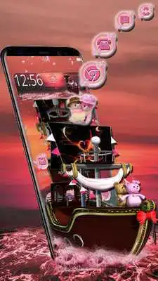 Play 3D Titanic Pink Lovely Teddy Theme