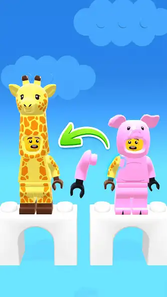 Play 3D Toy Puzzle: Pieces Sort as an online game 3D Toy Puzzle: Pieces Sort with UptoPlay