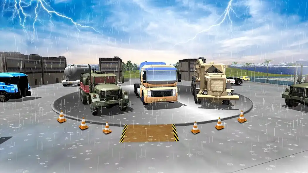 Play 3d Truck Parking- Driving Simulation as an online game 3d Truck Parking- Driving Simulation with UptoPlay