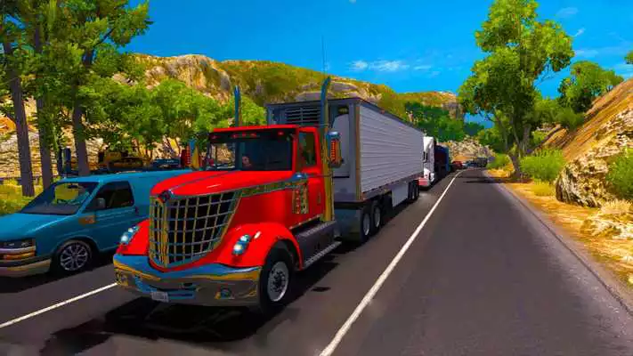 Play 3D Truck Traffic