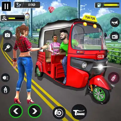 Play 3d Tuk Tuk Auto Rickshaw Games APK
