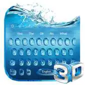 Free play online 3d water drop keyboard theme APK