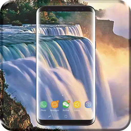 Play 3D Waterfall Live Wallpaper APK