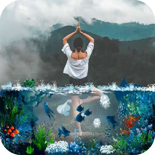 Run free android online 3D Water Photo Editor APK