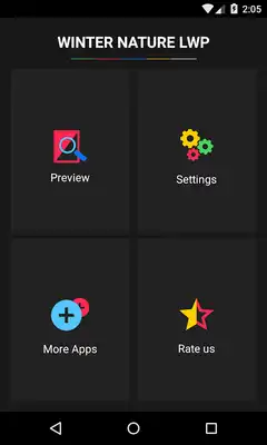 Play 3D Winter Nature LWP