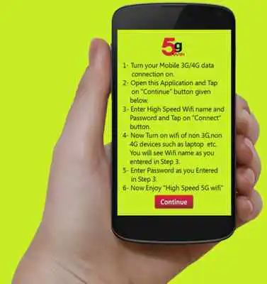 Play 3g hotspot to 5g
