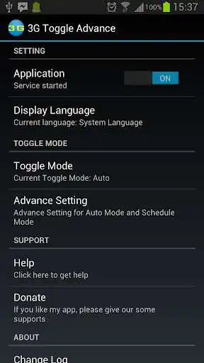 Play 3G Toggle Advance