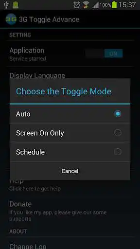 Play 3G Toggle Advance