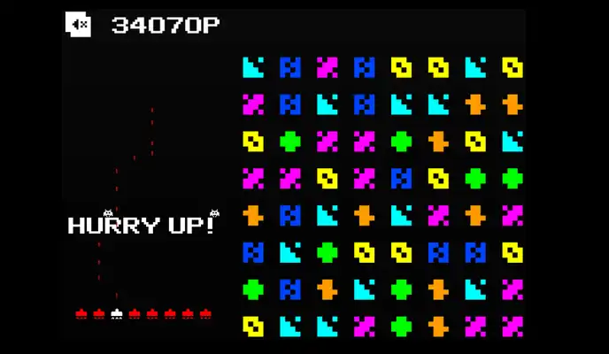 Play 3 Inline Invaders Free