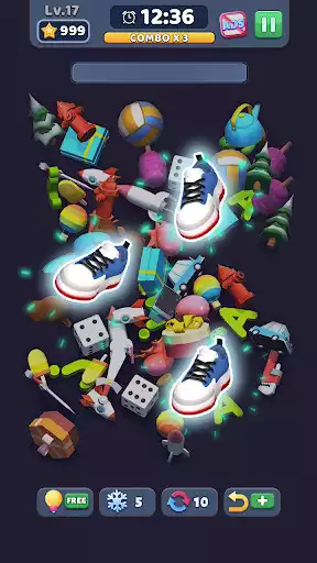 Play 3 Match 3D - Triple Tiles & Puzzle Game as an online game 3 Match 3D - Triple Tiles & Puzzle Game with UptoPlay