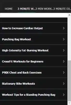 Play 3 Minute Workout Step Test