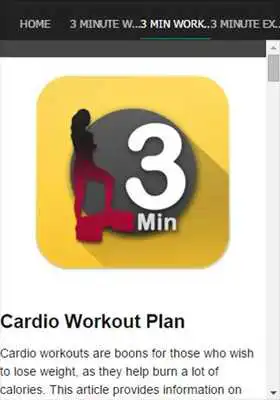 Play 3 Minute Workout Step Test