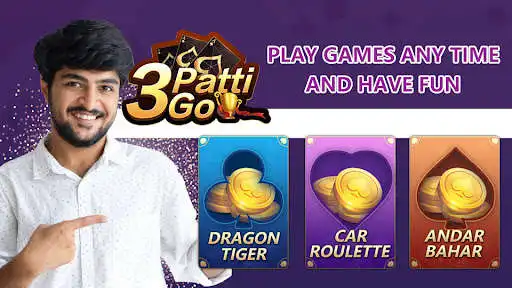 Play 3 Patti Go - Rummy Andar Bahar  and enjoy 3 Patti Go - Rummy Andar Bahar with UptoPlay