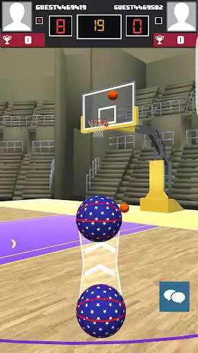 Play APK 3 Point Hustle: PVP Basketball  and enjoy 3 Point Hustle: PVP Basketball with UptoPlay com.Conetek.ThreePointHustle