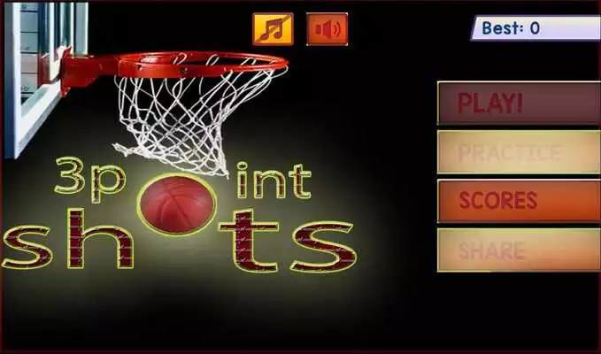 Play 3 point line shots